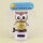 Solar Wobble Figure - Owl - beige