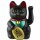 Glückskatze - Maneki-neko - Winkekatze - 15 cm - schwarz