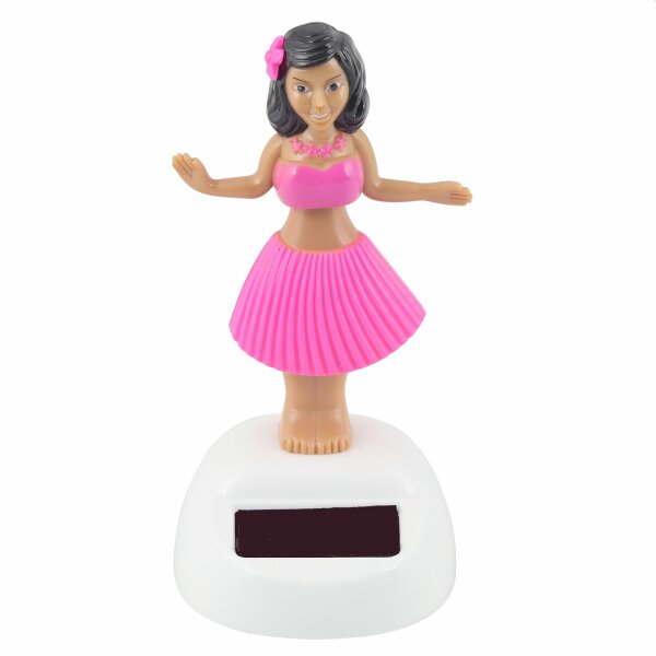 Solar Wobble Figure - Hula Girl - pink