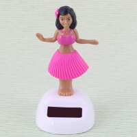 Solar Wobble Figure - Hula Girl - pink