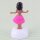 Solar Wobble Figure - Hula Girl - pink