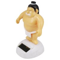 Armaturenbrett Wackelfigur Sumo Ringer Solarfigur