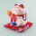 Glückskatze - Maneki-neko - Winkekatze aus Porzellan 15,5 cm weiß - Maneki Neko 04