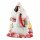 Lucky cat - Porcelain 30 cm white - High quality Maneki Neko - Waving cat 05