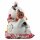 Lucky cat - Porcelain 30 cm white - High quality Maneki Neko - Waving cat 06