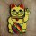 Patch - Lucky Cat - Maneki Neko - Peace sign - Patch