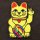 Aufnäher - Winkekatze - Peace Zeichen - Patch