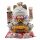 Glückskatze - Maneki-neko - Winkekatze aus Porzellan 25 cm weiß - Maneki Neko 04