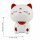 Solar Wobble Figure - nodding head - cat - white