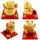 Lucky cat Sissy Solar on base 8cm Maneki-Neko waving cat Lucky cat