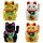 Lucky cat Mini Maneki-Neko classic solar 5cm waving cat Lucky Cat