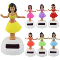 Armaturenbrett Wackelfigur Hula Frau Solar Hawaiian Hula...