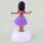 Armaturenbrett Wackelfigur Hula lila Frau Solar Hawaiian Hula Girl tanzend