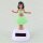 Wobble figure hula green-hell-green woman solar hawaiian hula girl dancing