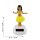 Armaturenbrett Wackelfigur Hula pink Frau Solar Hawaiian Hula Girl tanzend