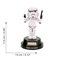 Solar wobble figure Star Wars stormtrooper peace symbol solar