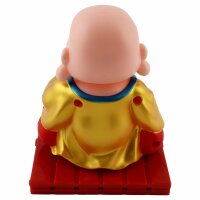 Wobbled figure Buddha laughing solar seat figure shaky head bobblehead