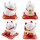 Glückskatze Maneki-neko Talisman Solar 7,5cm Winkekatze Lucky cat