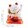 Glückskatze Maneki-neko Talisman Solar 7,5cm Winkekatze Lucky cat