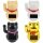 Lucky cat Mini Maneki-neko family solar 5cm waving cat