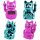 Glückskatze Angry Cat Maneki-neko Stinkefinger Mittelfinger Solar 10cm Winkekatze Lucky cat