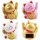 Lucky cat Mini Maneki-neko joy solar 5cm waving cat