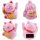 Lucky cat Mini Maneki-neko joy solar 5cm waving cat