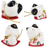 Ceramic Kittens Little Lucky Cats White Set of 5 style 10