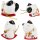 Ceramic Kittens Little Lucky Cats White Set of 5 style 10
