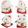 Ceramic Kittens Little Lucky Cats White Set of 5 style 10