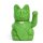 Lucky Cat green Diminuto Cielo 15cm Maneki Neko