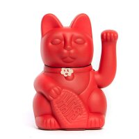 Lucky Cat red Diminuto Cielo 15cm Maneki Neko