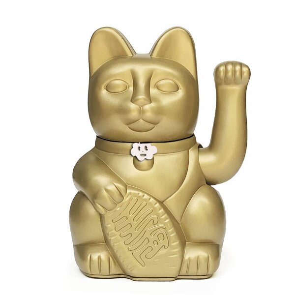Lucky Cat gold Diminuto Cielo 15cm Maneki Neko
