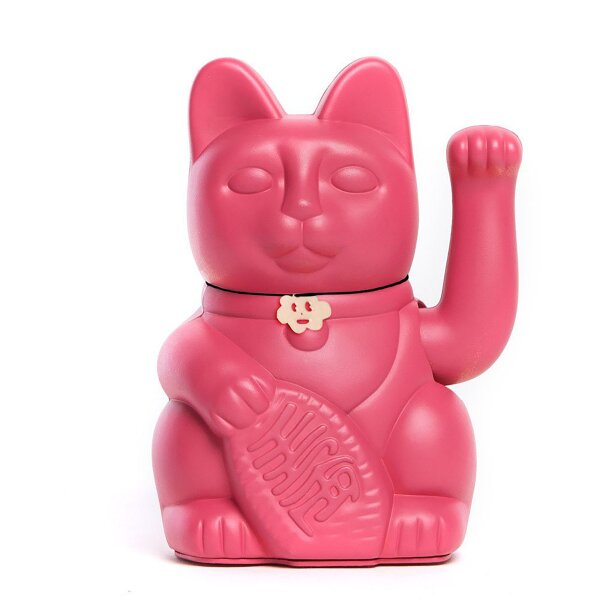 Glückskatze magenta Diminuto Cielo 15cm Maneki Neko