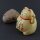 Roundish lucky cat - Maneki Neko - Waving cat - 10 cm - beige