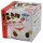 Roundish lucky cat - Maneki Neko - Waving cat - 8 cm - white