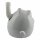Glückskatze - Maneki-neko - rundliche Winkekatze 11 cm - weiß