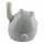 Roundish lucky cat - Maneki Neko - Waving cat - 11 cm - white