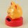 Solar Wobble Figure - Thick Smirking Cat - yellow
