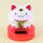 Solar Wobble Figure - Thick Happy Cat - white