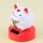 Solar Wobble Figure - Thick Happy Cat - white