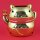 Lucky cat - Maneki Neko - Waving cat - solar - 9,5 cm - gold