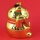 Lucky cat - Maneki Neko - Waving cat - solar - 9,5 cm - gold