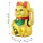 Lucky cat made of ceramic - Maneki Neko - Waving cat - 22 cm - gold