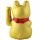 Lucky cat made of ceramic - Maneki Neko - Waving cat - 26 cm - gold