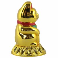 Glückskatze - Maneki-neko - Winkekatze Solar -...