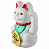 Glückskatze - Maneki-neko - Winkekatze - 20 cm -...