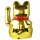Lucky cat - Maneki Neko - Waving cat - 45 cm - gold