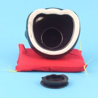 Keramik Spardose - Kleine Glückskatze - schwarz - Sparkatze
