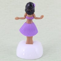 Solar Wobble Figure - Hula Girl - purple